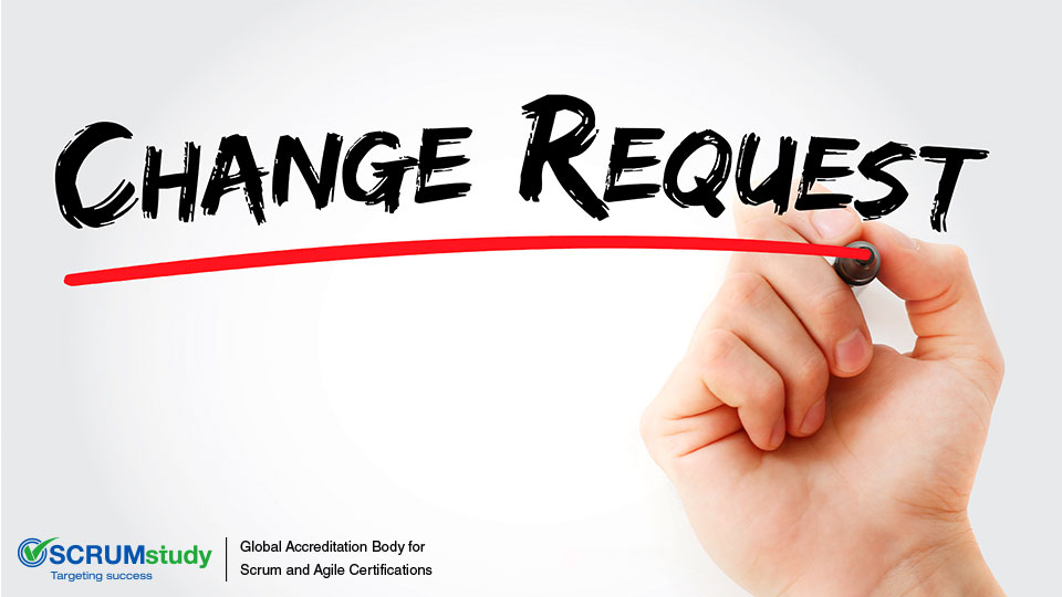 How do we handle change requests in Scrum?
